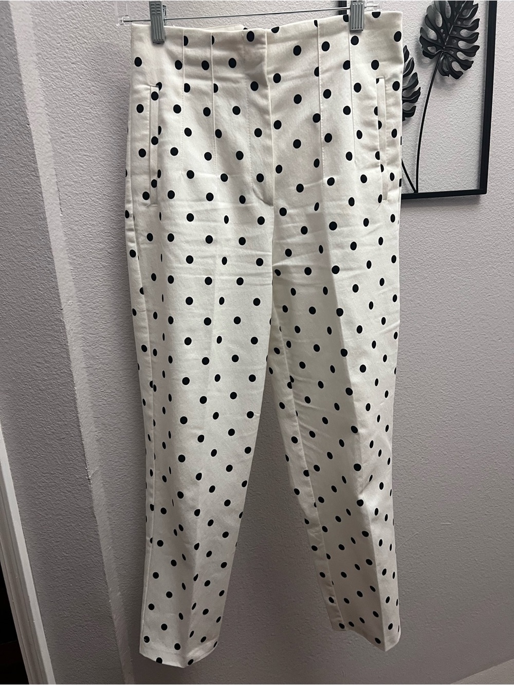 || ZARA || DRESS PANTS || POLKA-DOT PANTS ||